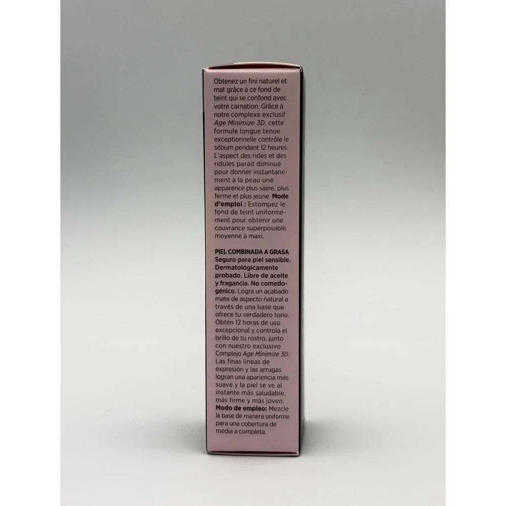 Mary Kay TimeWise Matte 3D Foundation Ivory W 130 NIB 1oz/30ml